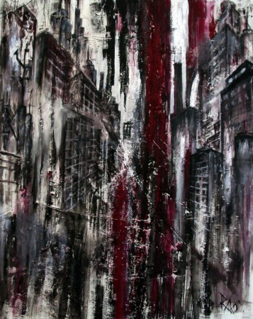 “Zora” tecnica mista su tela 100x70